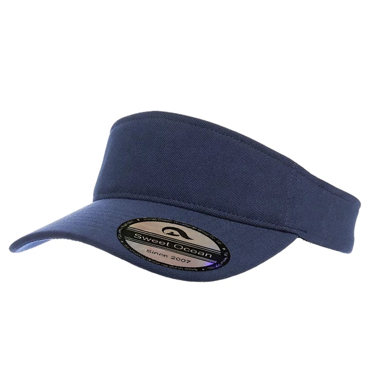 Cheap Custom Logo Unisex Sports Visor Sun Cap-100% Cotton Adjustable for Outdoor Daily Fishing Use