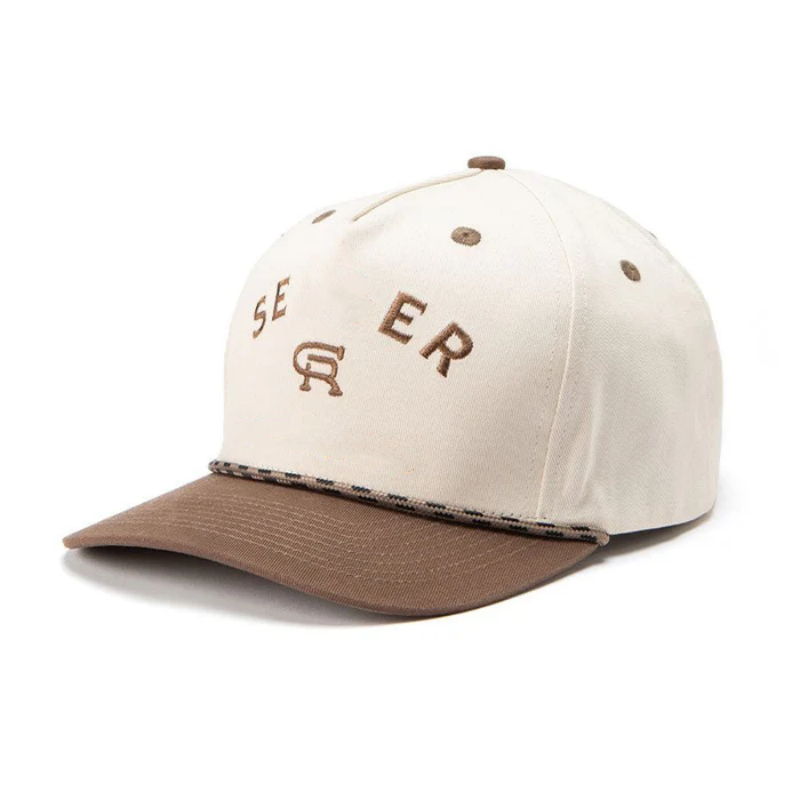 2026 Summer Collection: High-Quality New Arrival Cotton Embroidered Logo Two-Tone Adjustable 5-Panel Baseball Cap