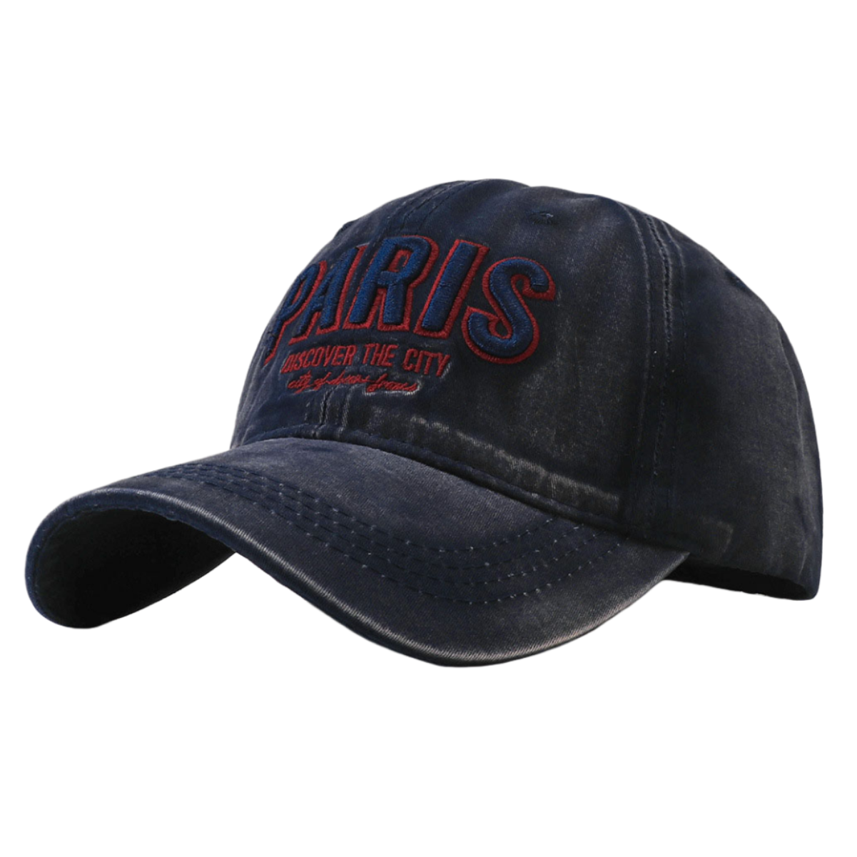 Newly Designed Embroidered Water-washed Baseball Cap for Outdoor Sports and Sun protection