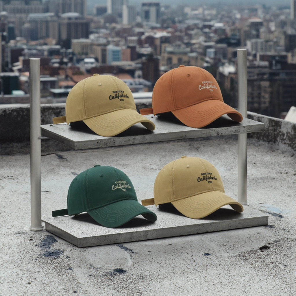 High Quality 6-Panelled Baseball Cap for Men Women Embroidered Letter Logo Sporty Formal Flat Common Fabric for Outdoor Sports