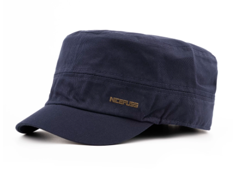 Short-brimmed Hat Man 2026 New Large Size Sealed Top Flat Cap