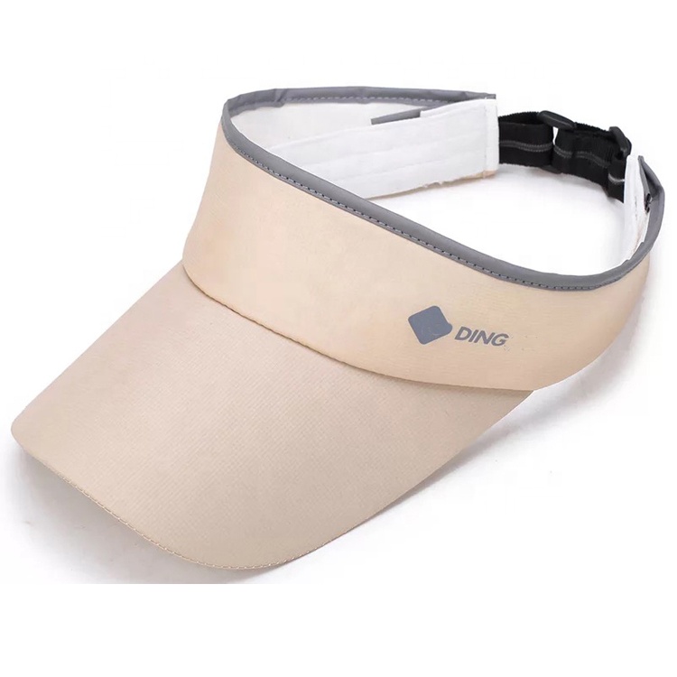 Custom Fashion Style Adjustable Polyester Sport Sun Visor Hat