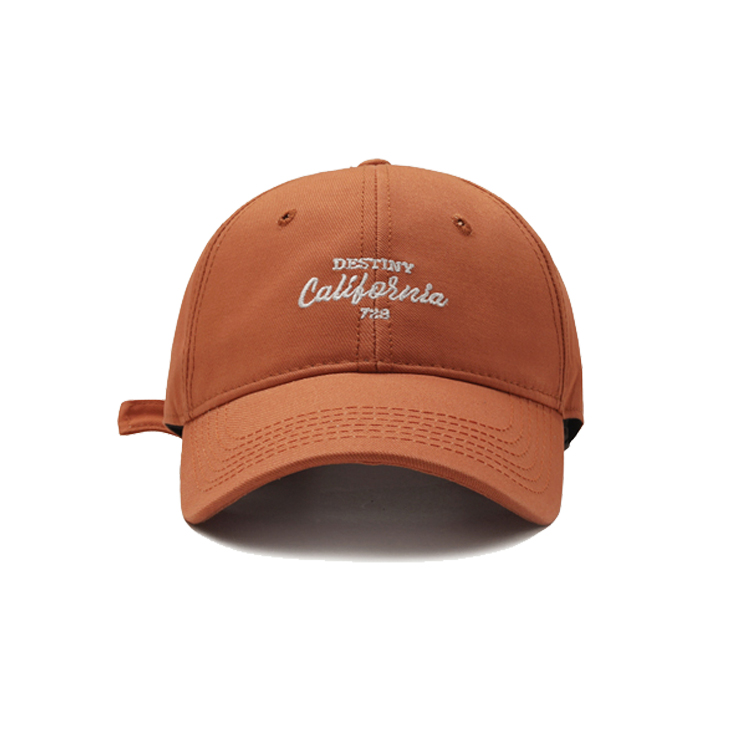 High Quality 6-Panelled Baseball Cap for Men Women Embroidered Letter Logo Sporty Formal Flat Common Fabric for Outdoor Sports