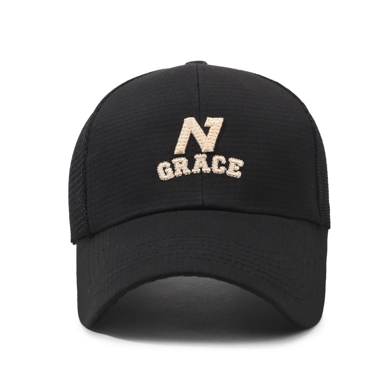 2026 Summer Mesh Baseball Cap with 3D Embroidery - Fashionable and Stylish Trucker Hats