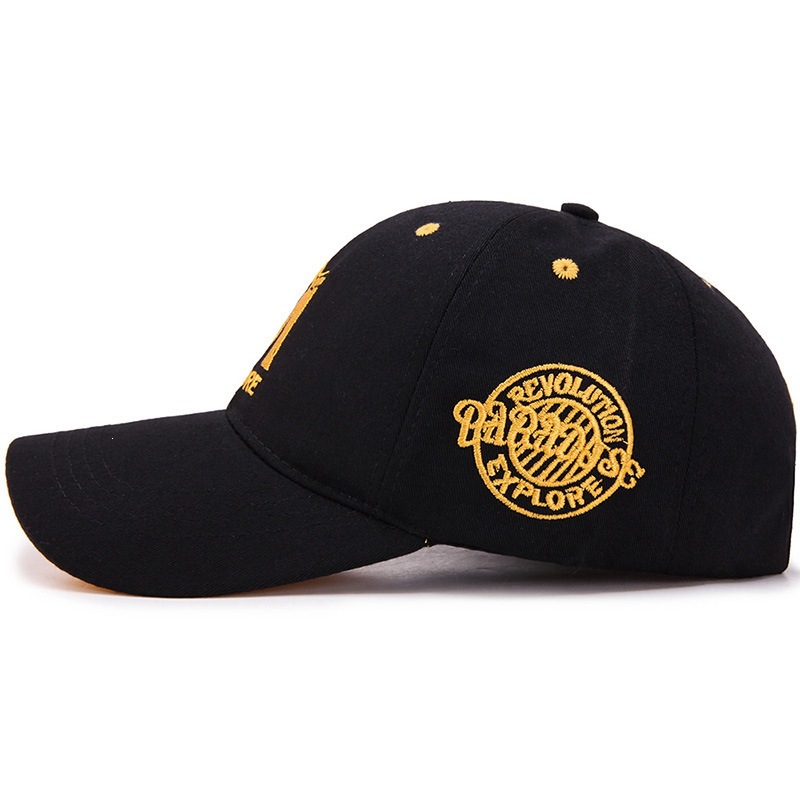 Spring and Autumn Style Baseball Cap with Sunshade Brim Comfortable Casual Sunscreen Versatile Embroidery
