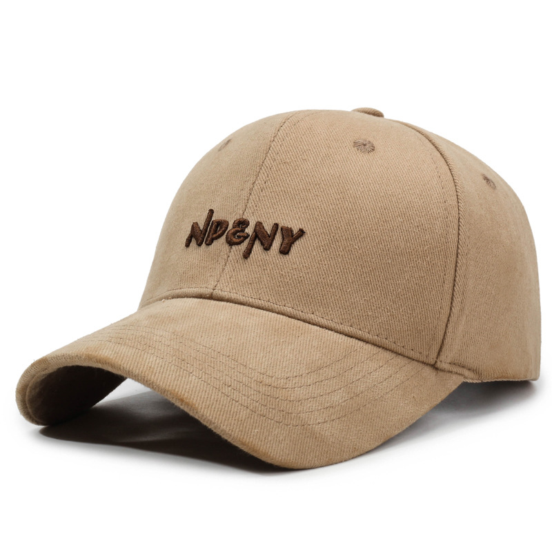 New Autumn-winter Trendy Embroidered Letter Baseball Cap. Casual Sun-protective Baseball Cap Suitable for Both Men and Women
