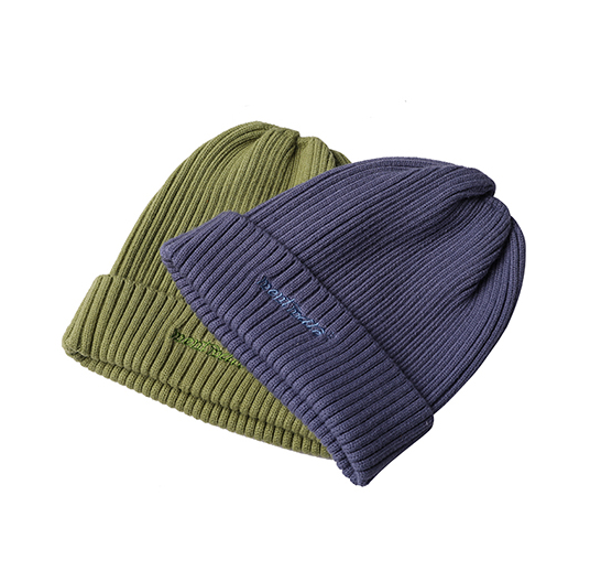 High Quality Winter Knitted Beanie Hat With Custom Embroidered Logo