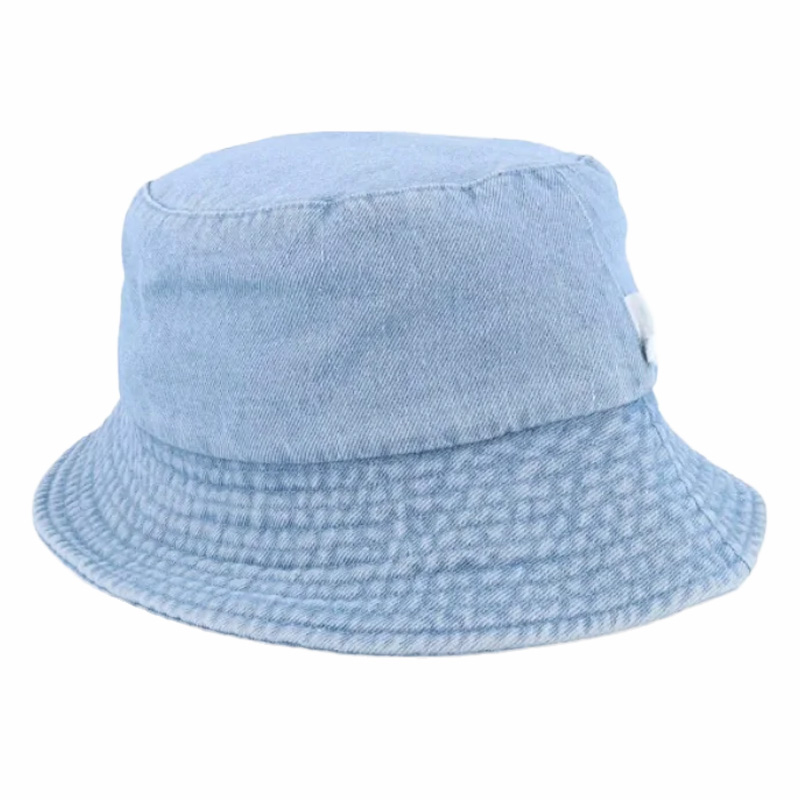 Custom Logo Summer Sun Fisherman Bucket Hats New Fashion Washed Cotton Fabric Casual Daily Apparel for Children Cartoon Fishing