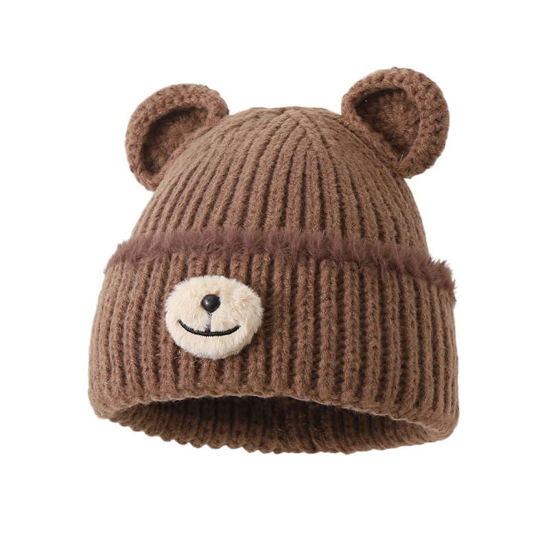 Cute Little Bear Hat - Windproof, Warm and Cozy Knitted Hat, Sweet in Appearance