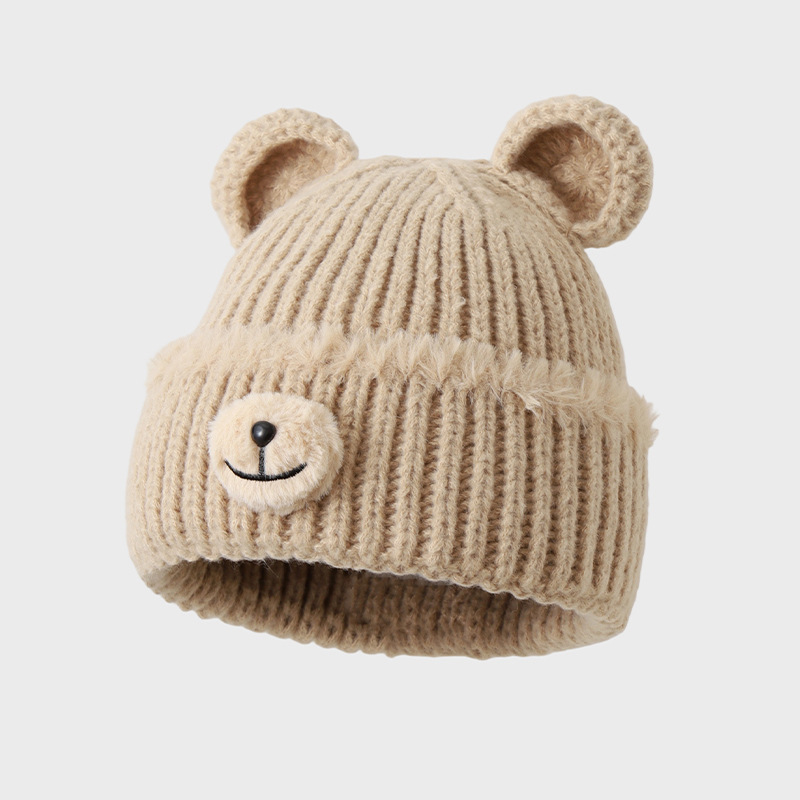 Cute Little Bear Hat - Windproof, Warm and Cozy Knitted Hat, Sweet in Appearance