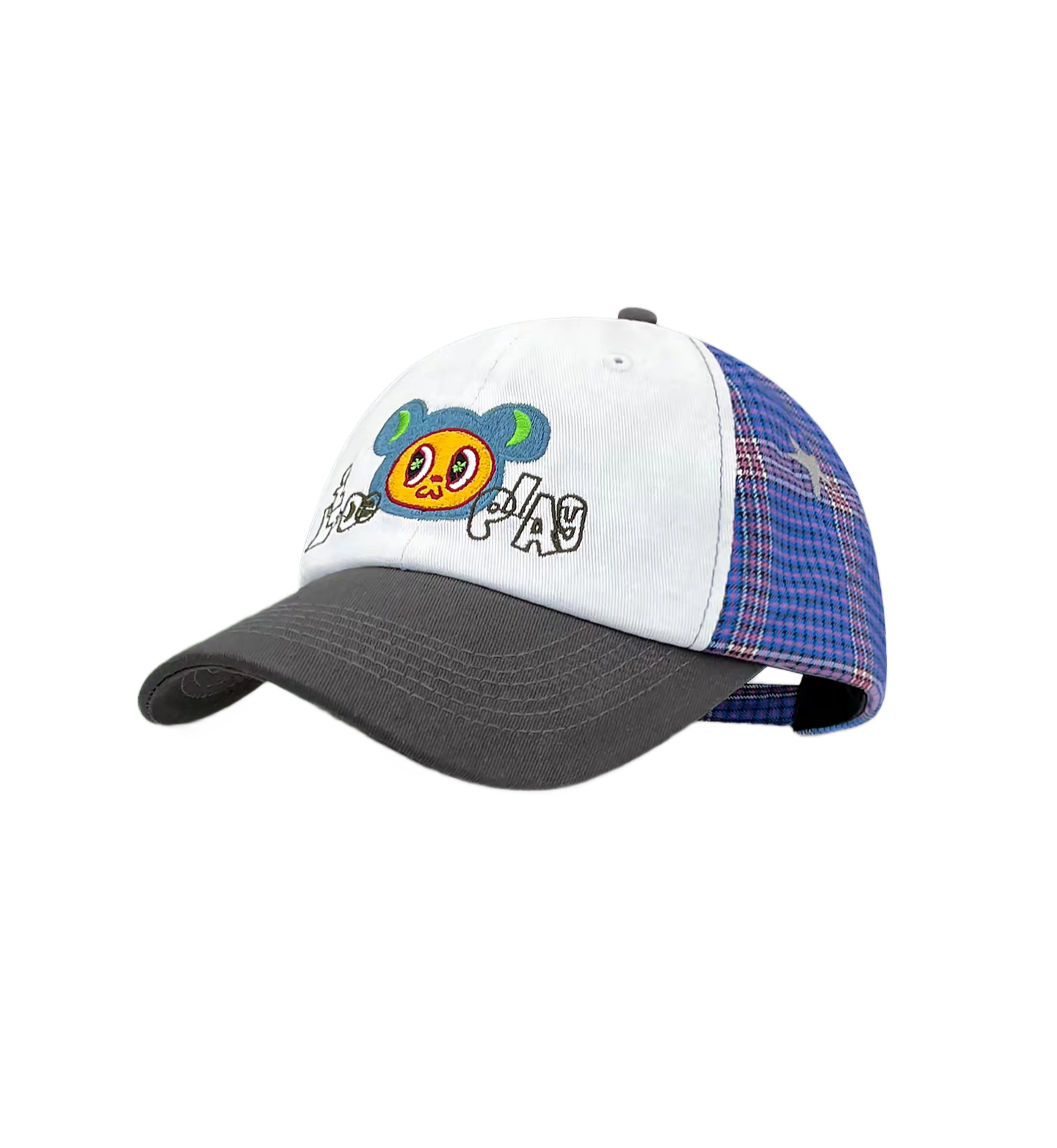 2026 New Cute Star Big Ear Mouse Color Block Baseball Cap Unisex Four Seasons Vintage Sporty Twill Casual Versatile Dad Hat