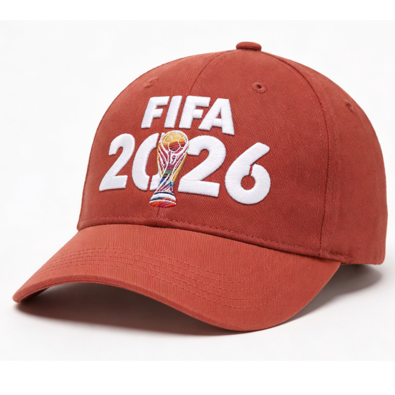 FIFA World Cup 2026 Hat with Embroidered Gray Adjustable Cotton Denim Baseball Cap