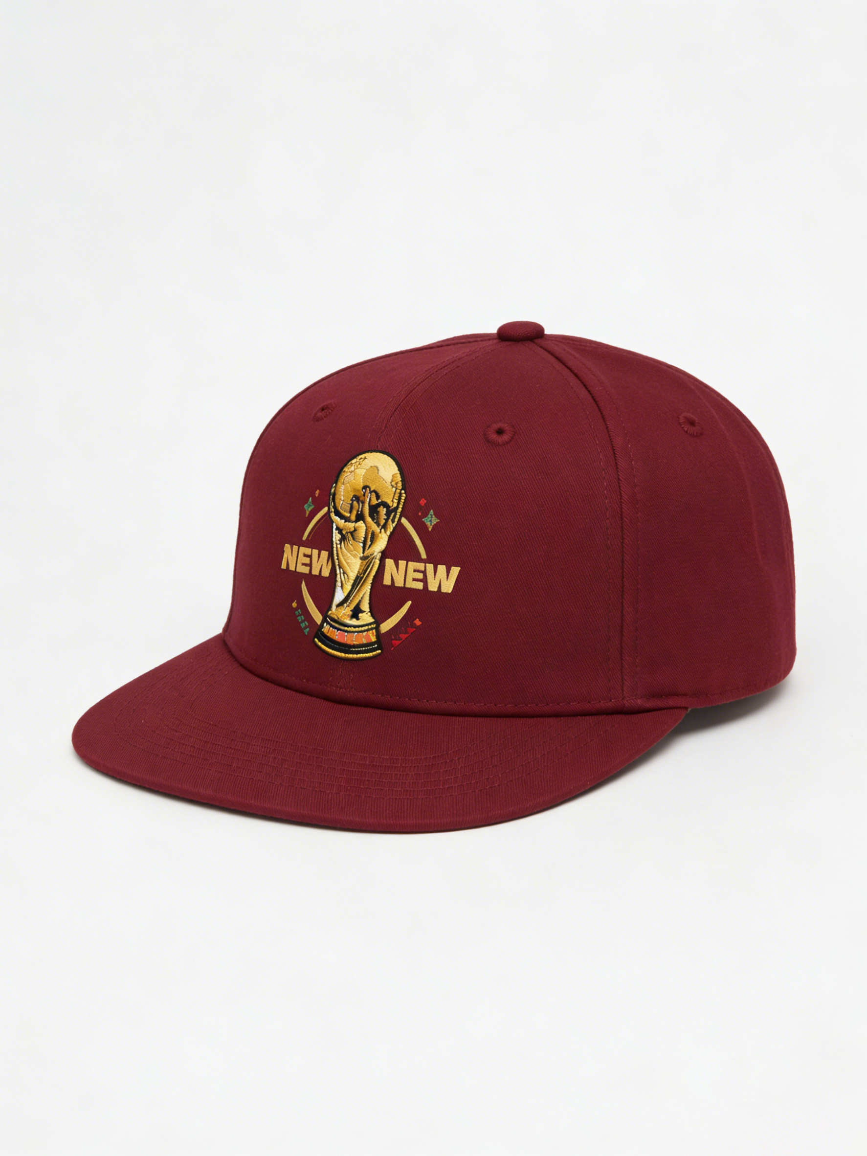 FIFA World Cup 2026 Hat with Embroidered Gray Adjustable Cotton Denim Baseball Cap