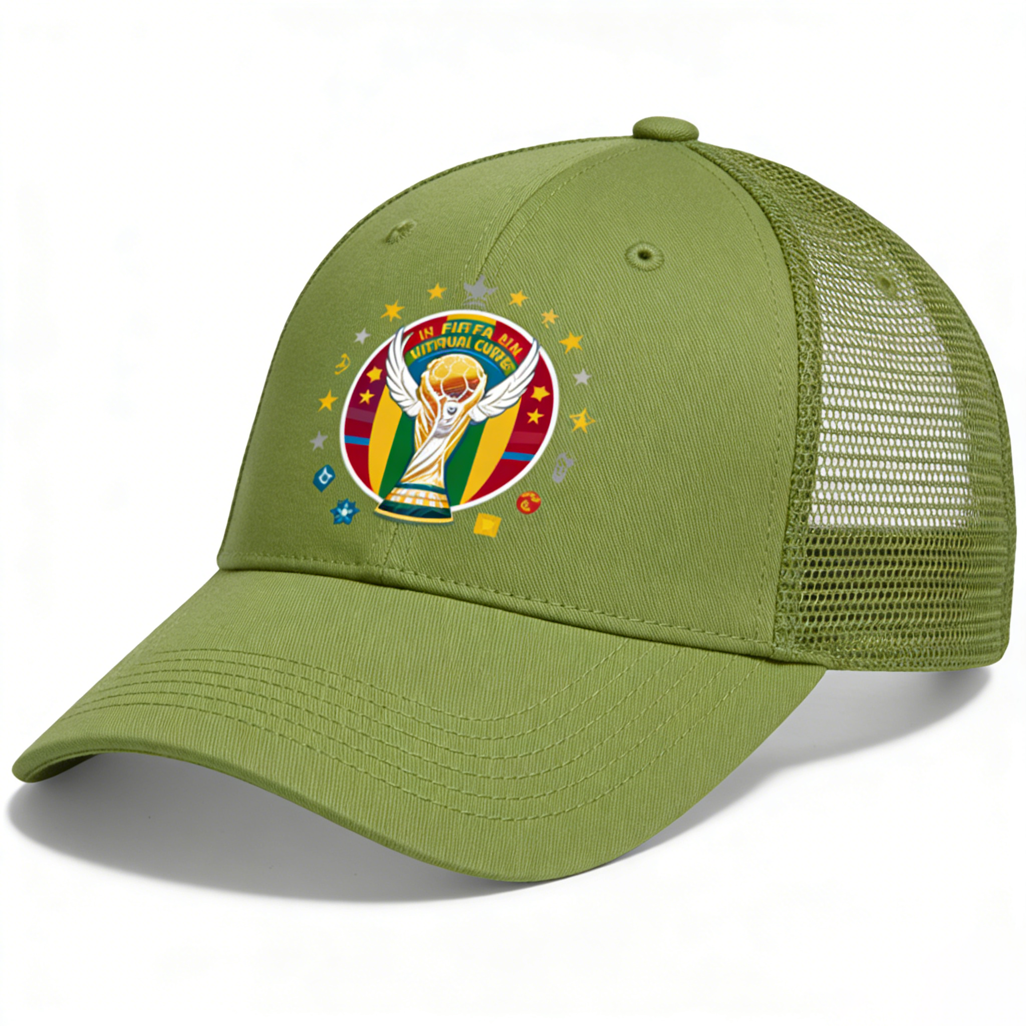FIFA World Cup 2026 Hat with Embroidered Gray Adjustable Cotton Denim Baseball Cap