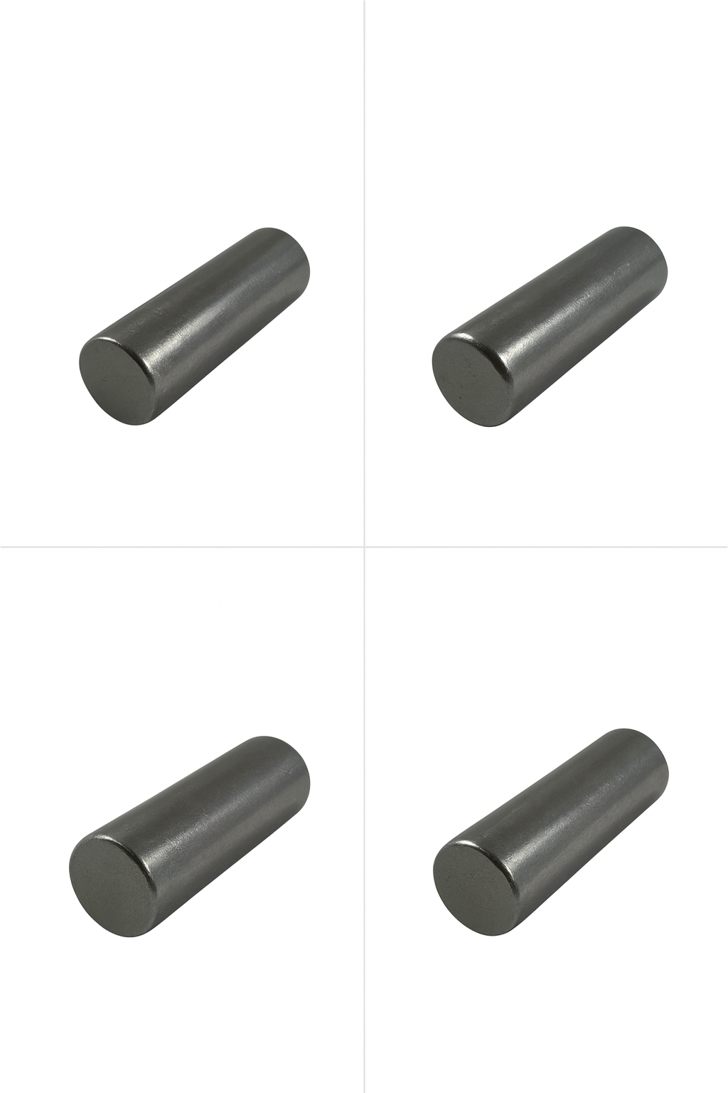 industrial use permanent high strong quality NdFeB black epoxy coated cylindrical rod magnet