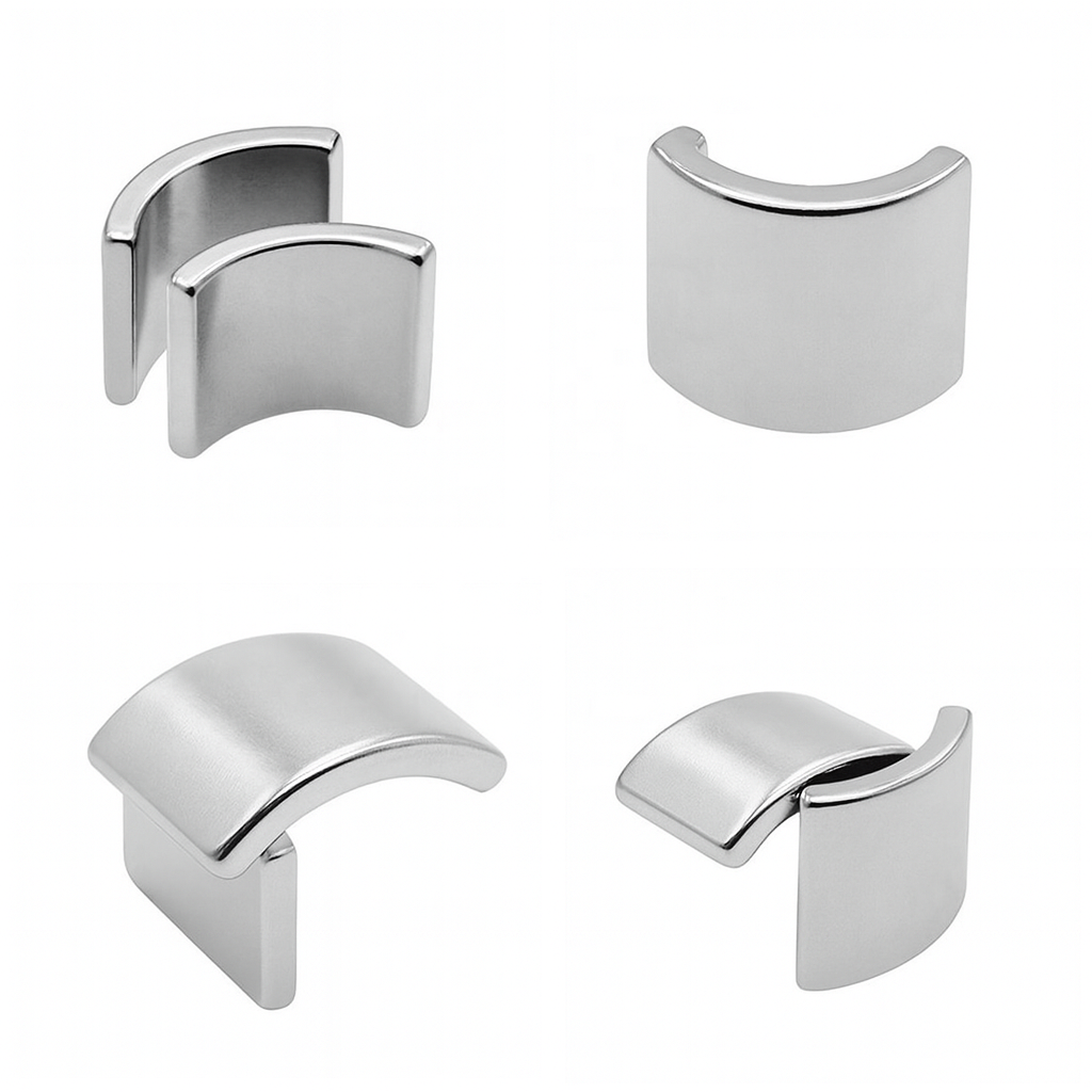 industrial grade generator curved neodymium permanent rare earth magnet