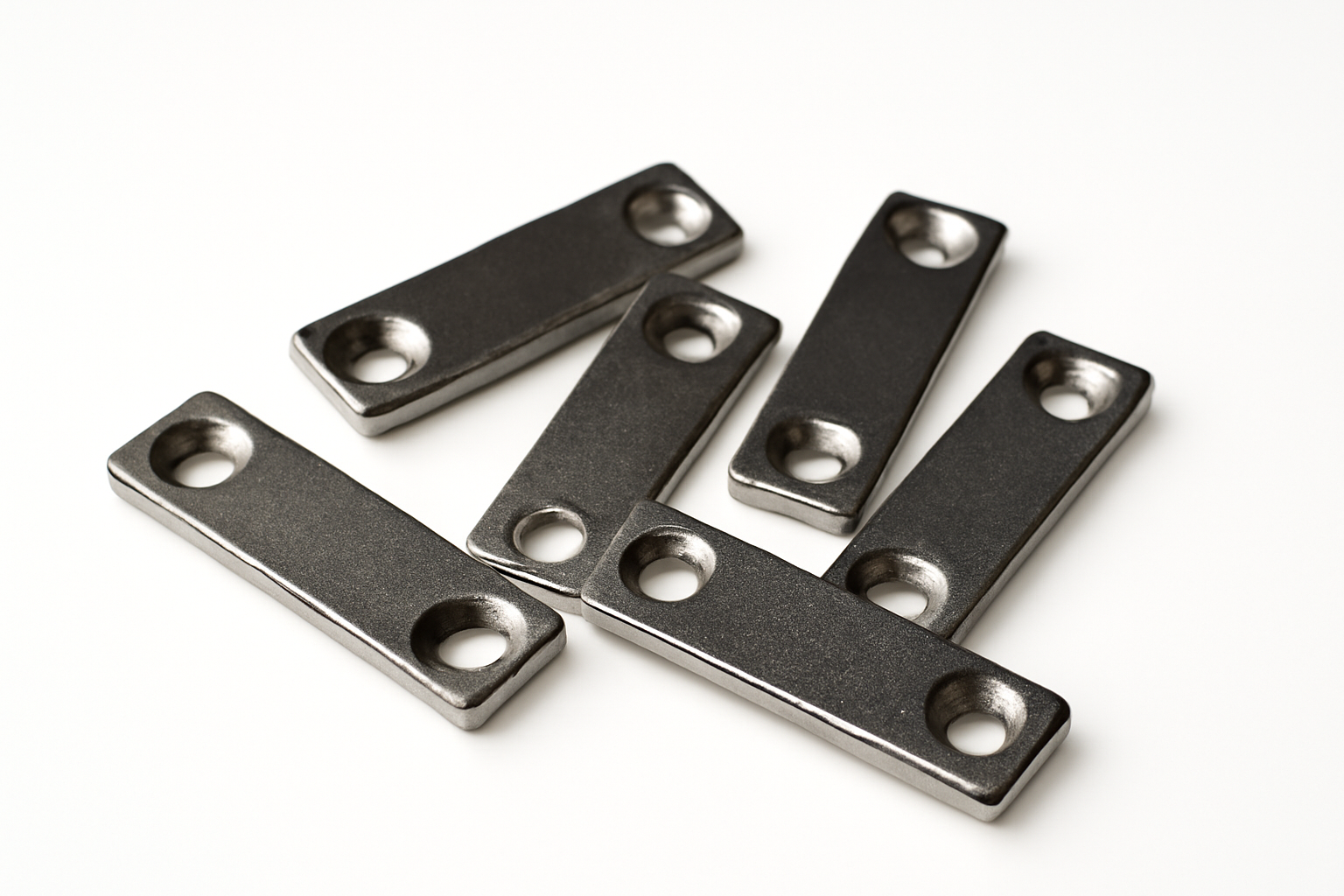 High-accuracy magnetic force-enhanced compact, durable, powerful, heat-tolerant, premium rare earth nickel-coated N42 rectangular countersunk holes, neodymium magnet