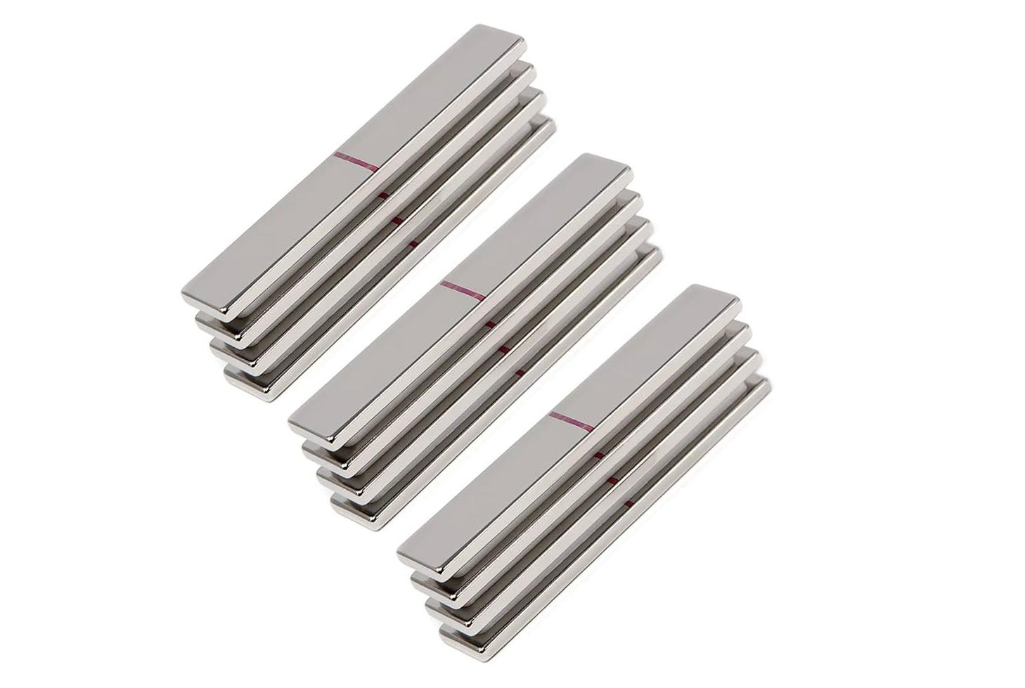 High Performance Heat-Resistant Corrosion-Proof Strong Rare Earth NdFeB for Industrial & Commercial Use Neodymium Slim Bar Magnets