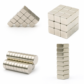 Precise geometric design high-purity Cube neodymium magnet
