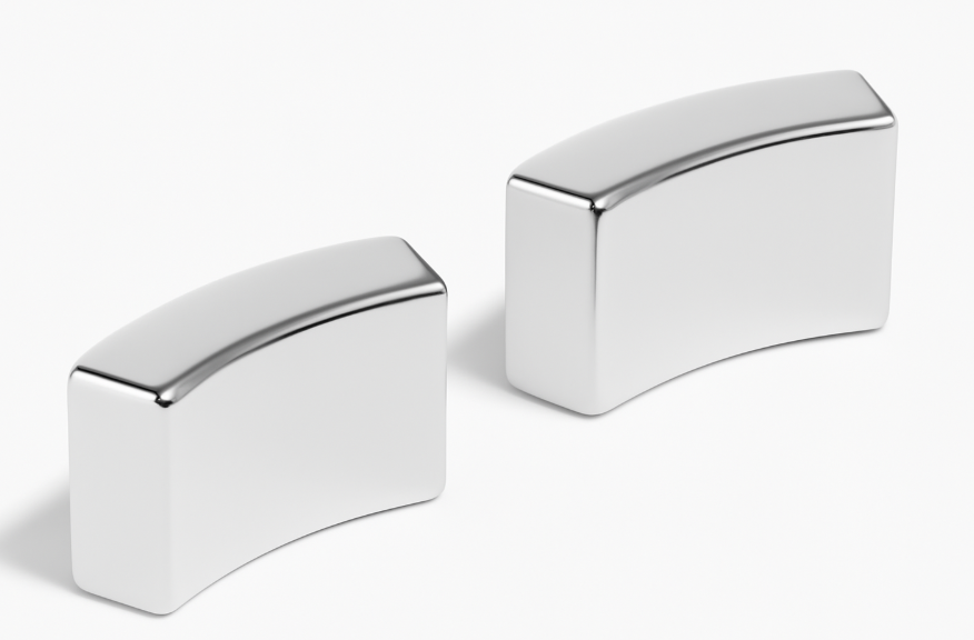 High remanence  strong Curved shaped ndfeb rare earth magnets