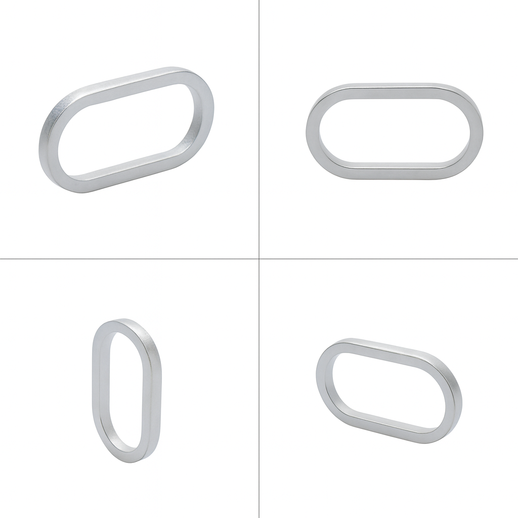 strong stability oval-shaped neodymium magnet