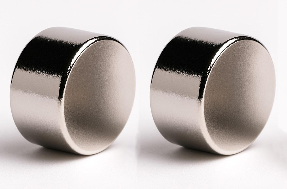 D40mm X 20mm Precision-engineered Industrial applications high performance heat tolerance, high thermal grade, with high torque, compact nickel-coated round NdFeB disc magnet