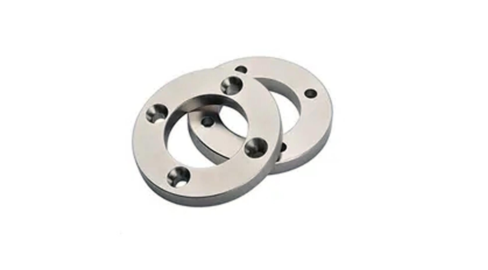 High-precision, customize,  Industrial applications, high-performance, high thermal grade compact nickel-coated four countersunk hole round NdFeB ring magnet