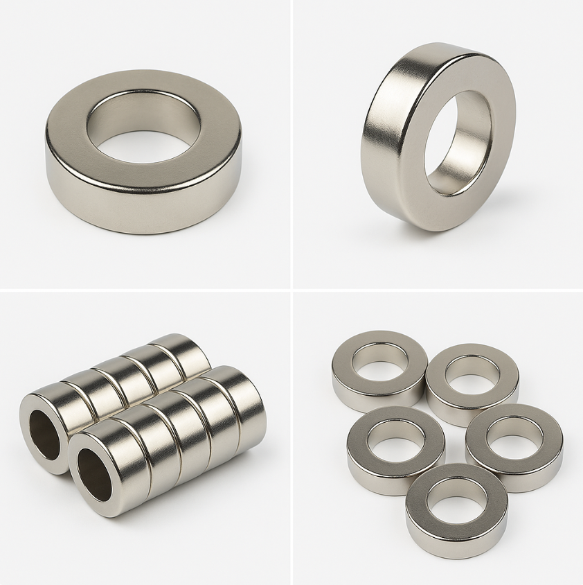 Excellent adhesive force long-term reliable disc shaped magnet