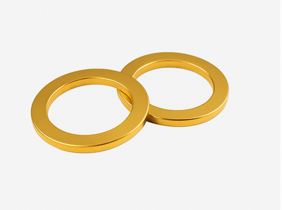 automotive grade Enhanced salt spray resistance Gold-plating ring magnet