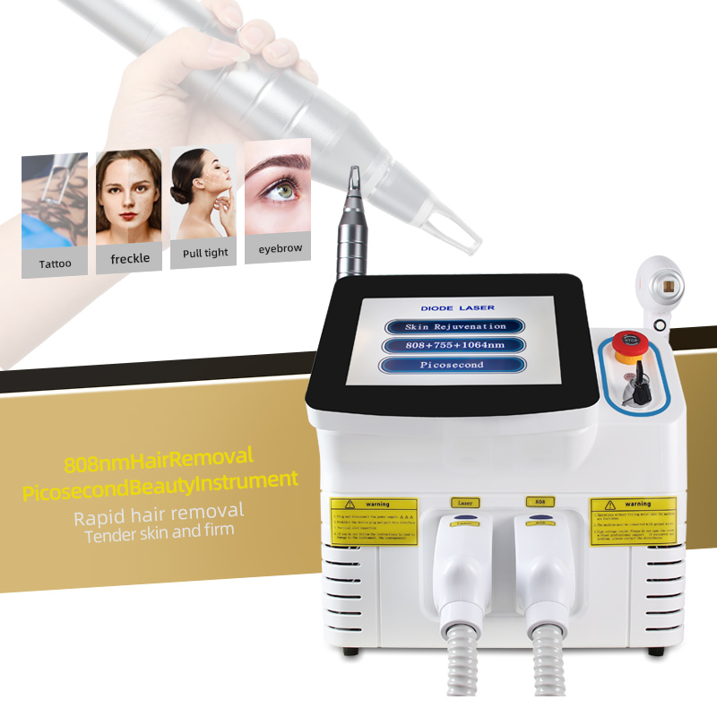 808nm Diode Laser Hair Removal & Picosecond Beauty Machine Desktop Device