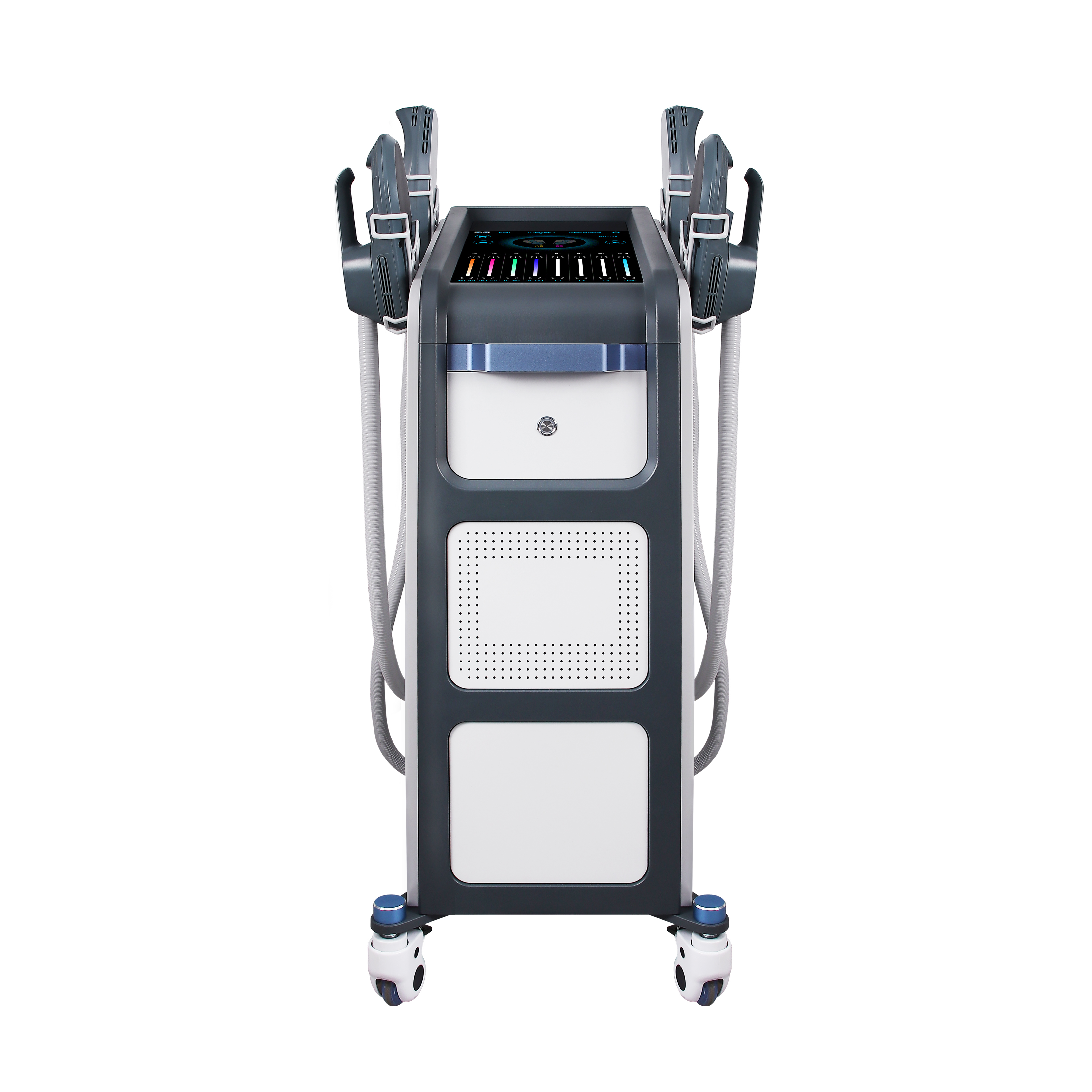 Vertical 5-in-1 EMS Muscle Sculpt Machine Body Contouring Fat Burning Equipment