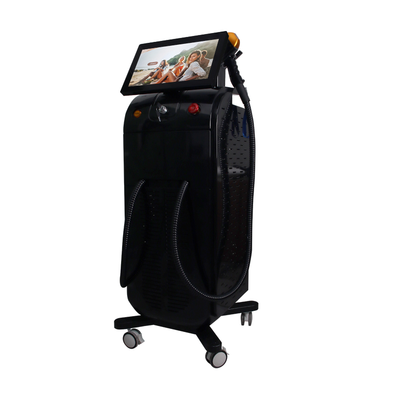 Vertical 2 In 1 Soprano Laser Machine 532/1064/1320nm Multifunction Beauty Device