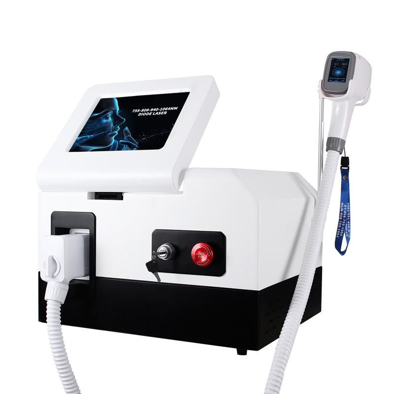 Desktop Black & White Diode Laser Hair Removal Machine 755/808/1064nm
