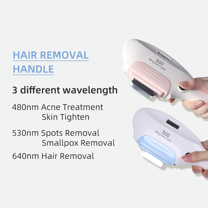 4 in 1 Multifunction Beauty Machine Laser Hair Removal Skin Rejuvenation Device