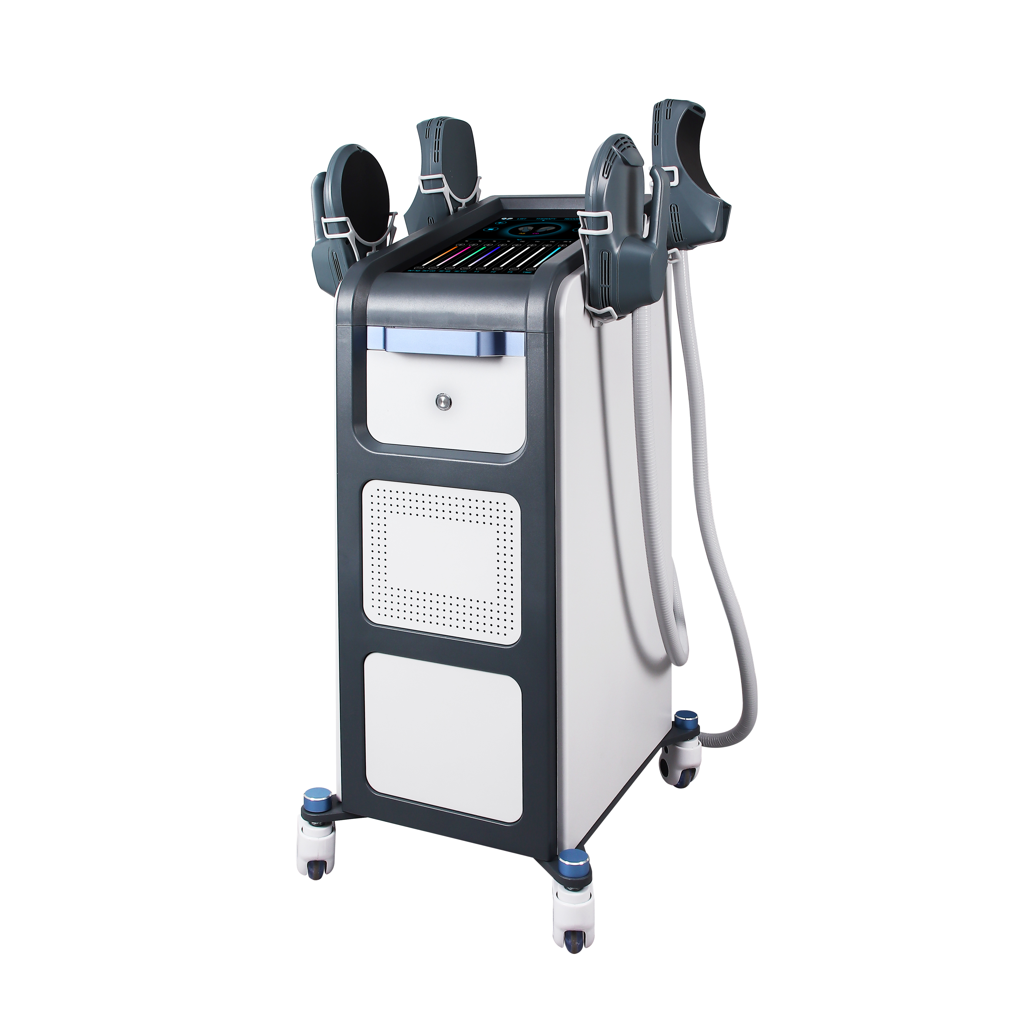 Vertical 5-in-1 EMS Muscle Sculpt Machine Body Contouring Fat Burning Equipment