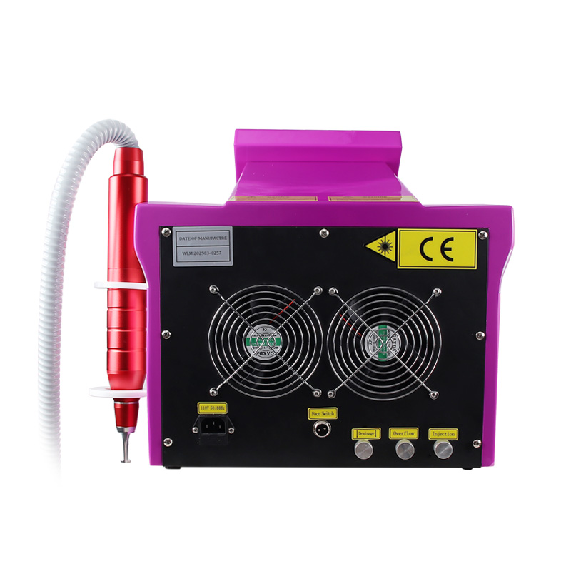 Pink Desktop Pico Laser Tattoo Removal Machine 532/1064/1320nm