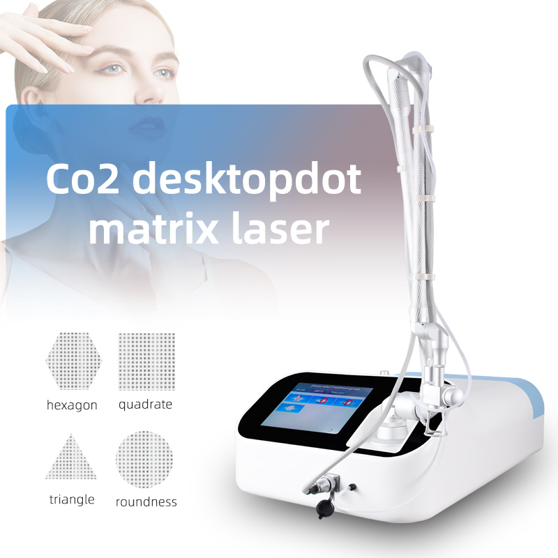 CO2 Fractional Laser Machine Desktop Dot Matrix Skin Resurfacing Device