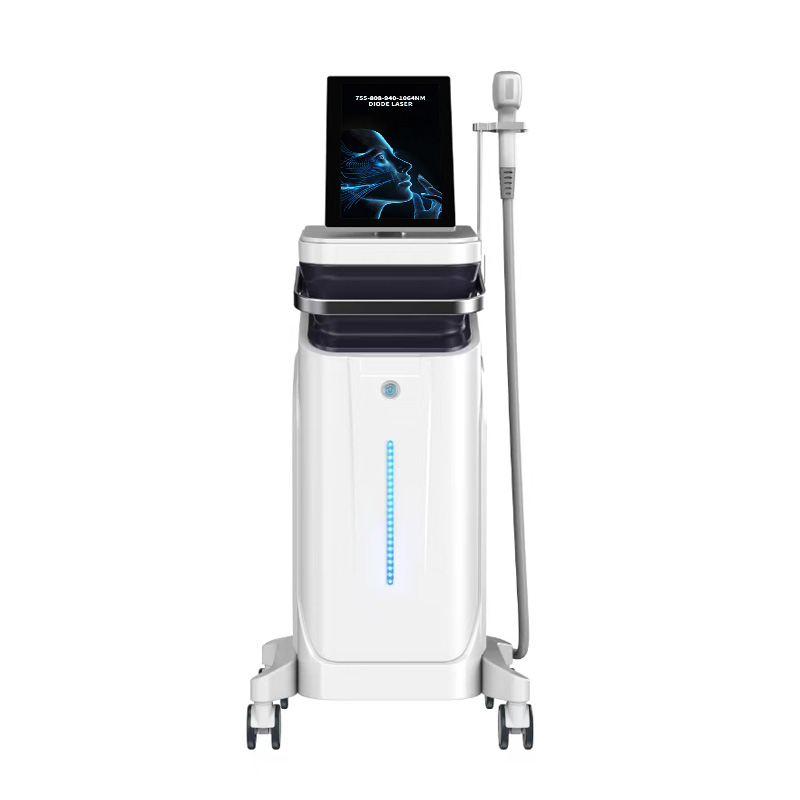 Vertical Diode Laser Hair Removal Machine Professional Salon Device