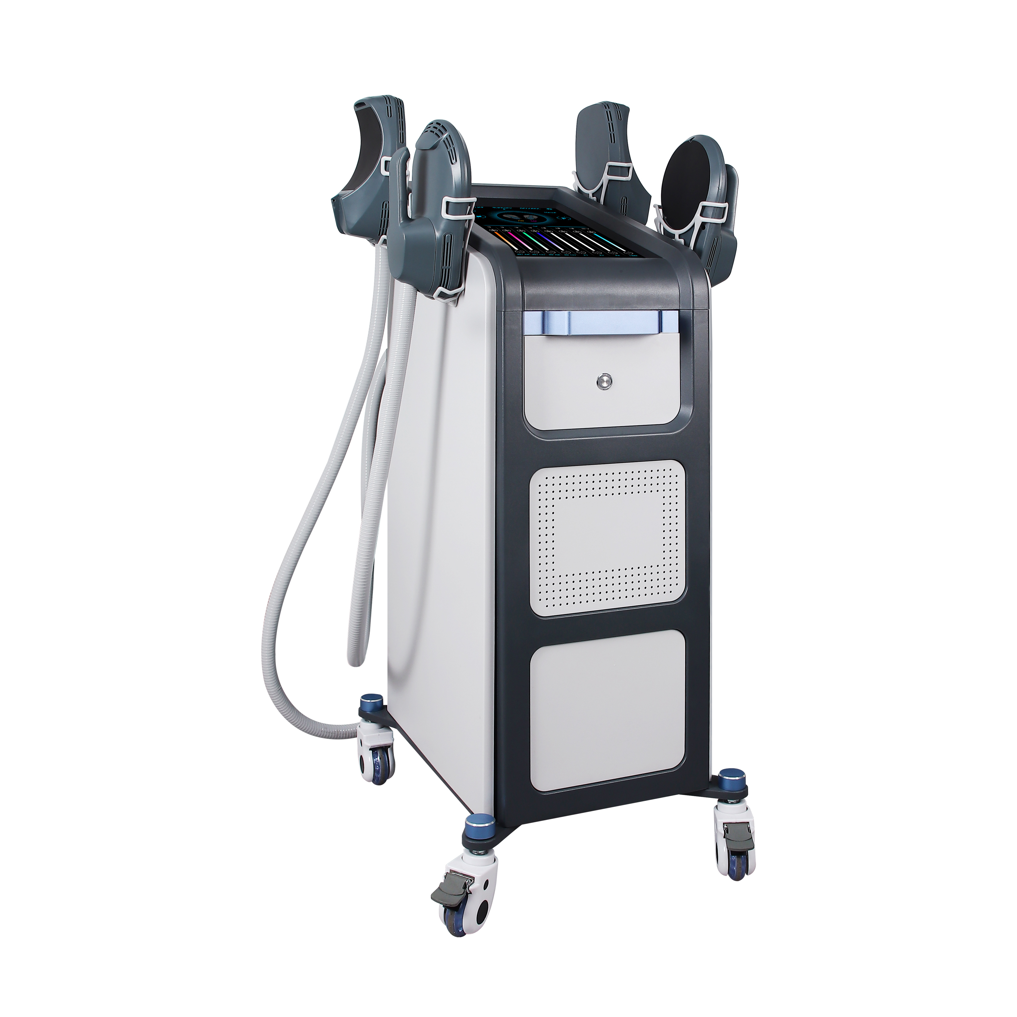 Vertical 5-in-1 EMS Muscle Sculpt Machine Body Contouring Fat Burning Equipment