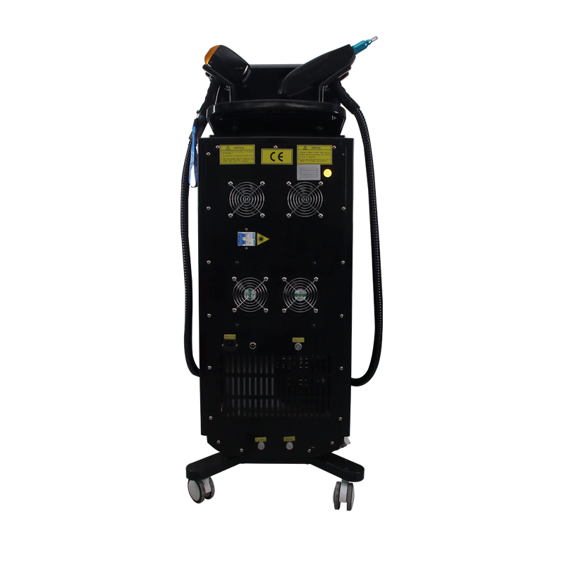 Vertical 2 In 1 Soprano Laser Machine 532/1064/1320nm Multifunction Beauty Device