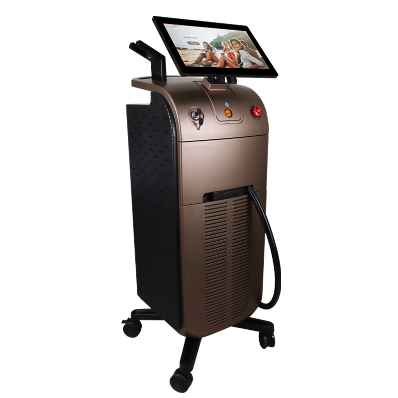 Three-Band Diode Laser Hair Removal Machine 755/808/1064nm Vertical Device