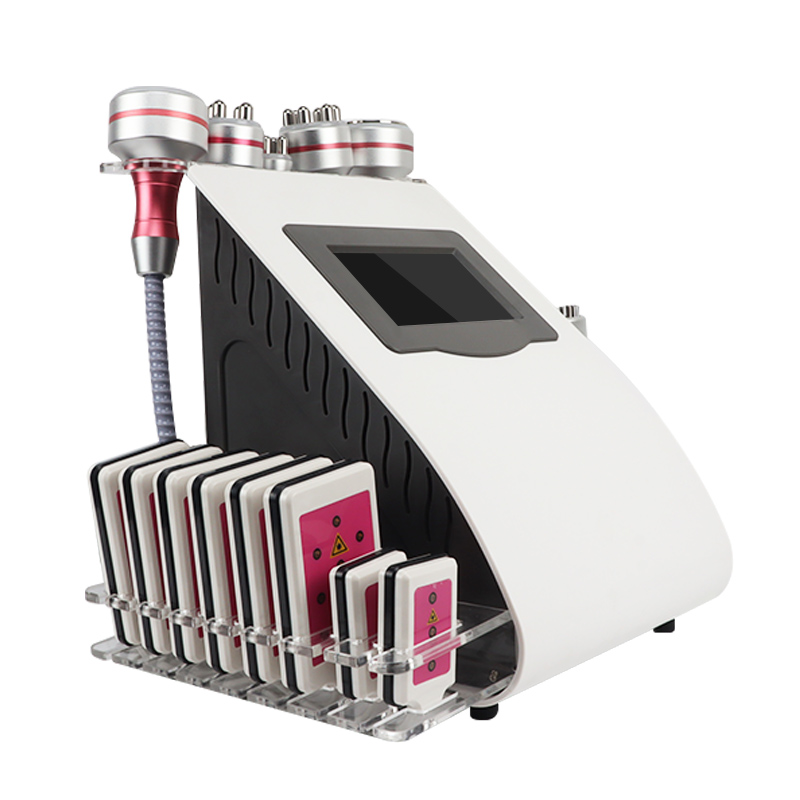 9-in-1 Pink Body Contouring Machine RF Cavitation Vacuum Slimming Device