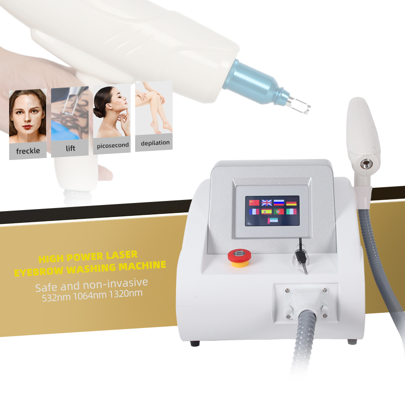 High Power Laser Eyebrow Tattoo Removal Machine Professional Pico Laser Skin Treatment Device