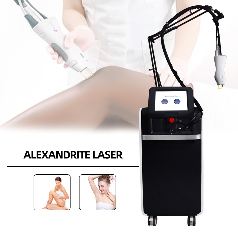 Alexandrite Laser Hair Removal Machine 755nm Professional Vertical Device