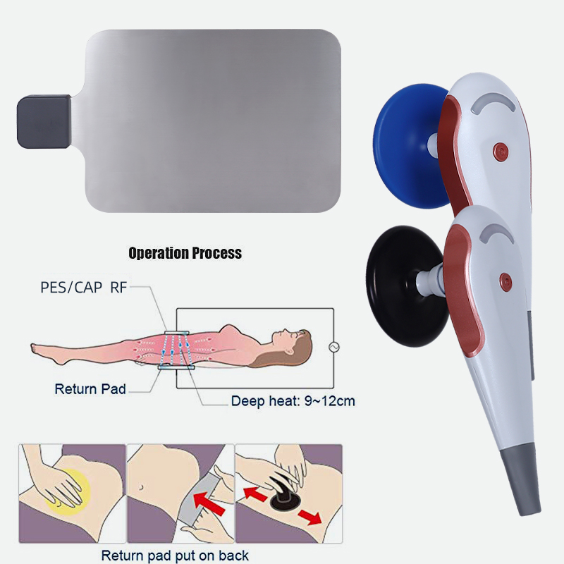 New 448k RF Fever Master Body Sculpting Machine Deep Thermal Therapy Device