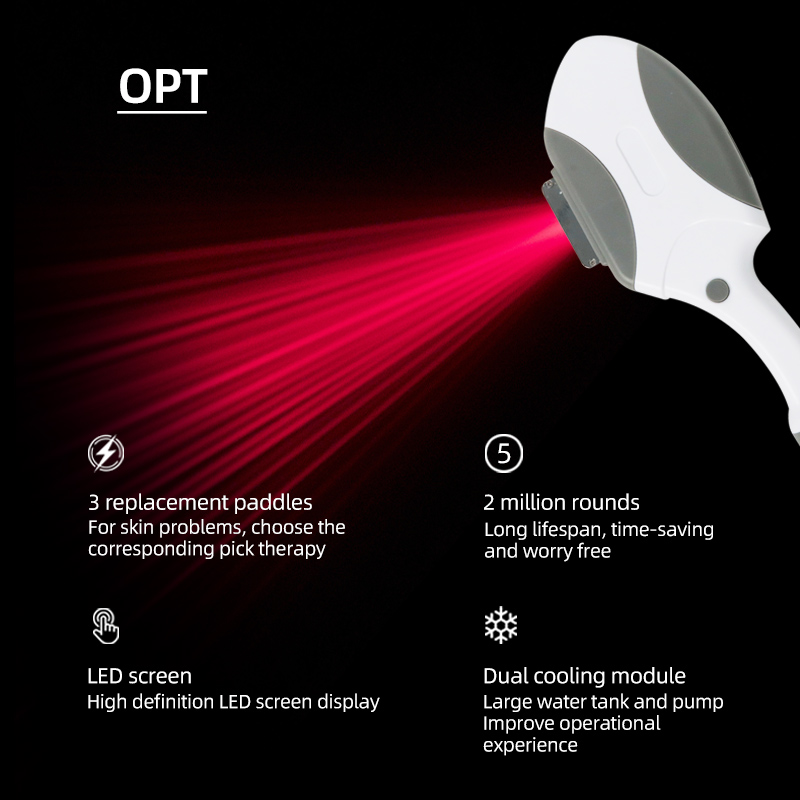 3 in 1 Photon Skin Rejuvenation IPL Laser Beauty Machine Multifunction Device