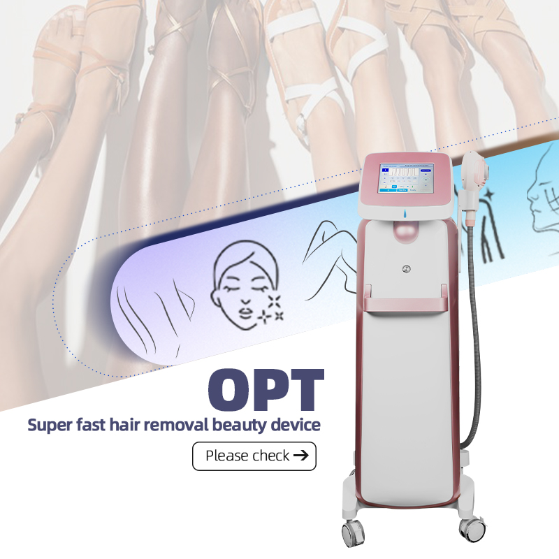 OPT IPL Hair Removal Machine Super Fast Permanent Hair Removal Skin Rejuvenation Device