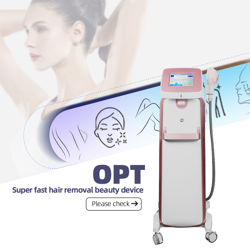 OPT IPL Hair Removal Machine Super Fast Permanent Hair Removal Skin Rejuvenation Device