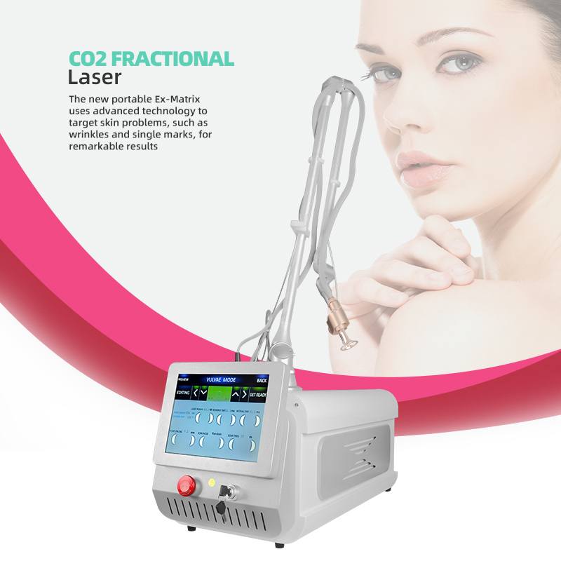 CO2 Fractional Laser Machine Skin Resurfacing Scar Removal Beauty Device