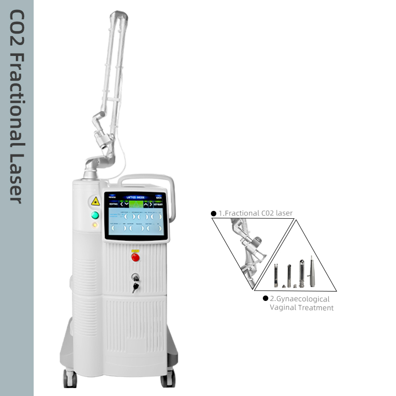 Portable CO2 Fractional Laser Skin Resurfacing Machine for Wrinkle Removal